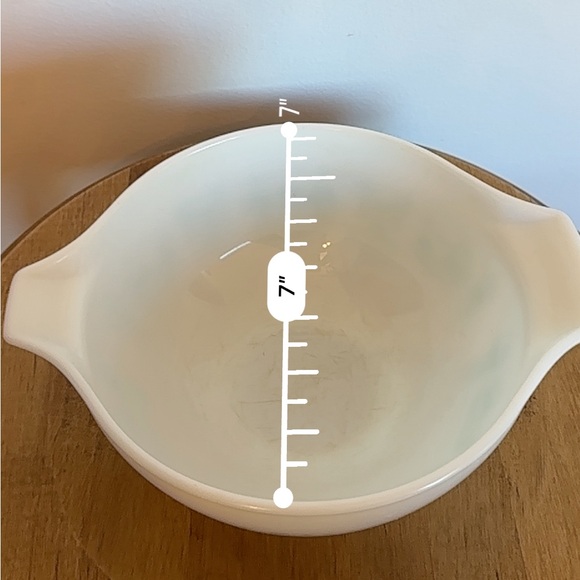 Vintage Pyrex 442 Amish Butterprint Cinderella 1.5 QT White Mixing Bowl Fading - Picture 15 of 16